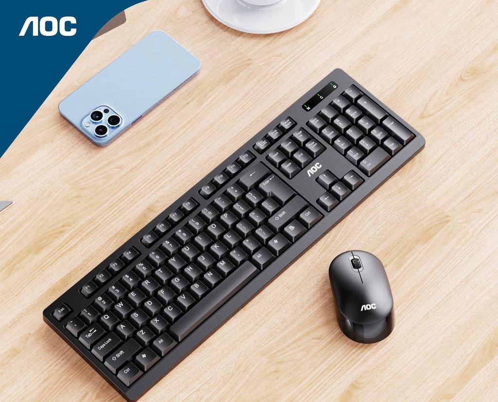 AOC KM210 (Mouse&Keyboard) Wireless - Black