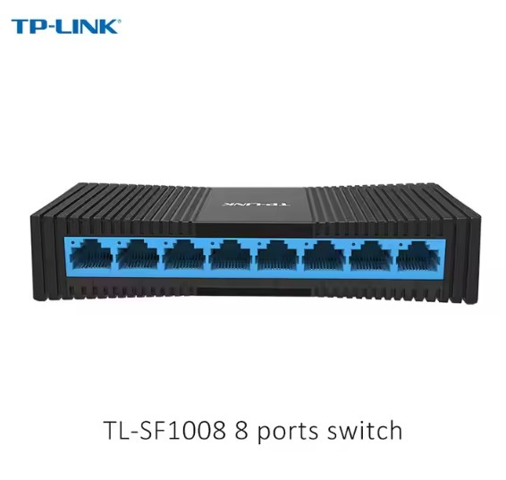 TPlink TL-SF1008+ 8 Ports Switch Fast Ethernet