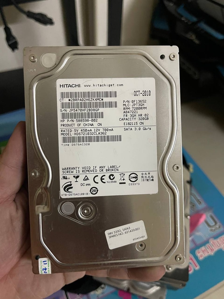 Hitachi HDD 3.5' 320GB