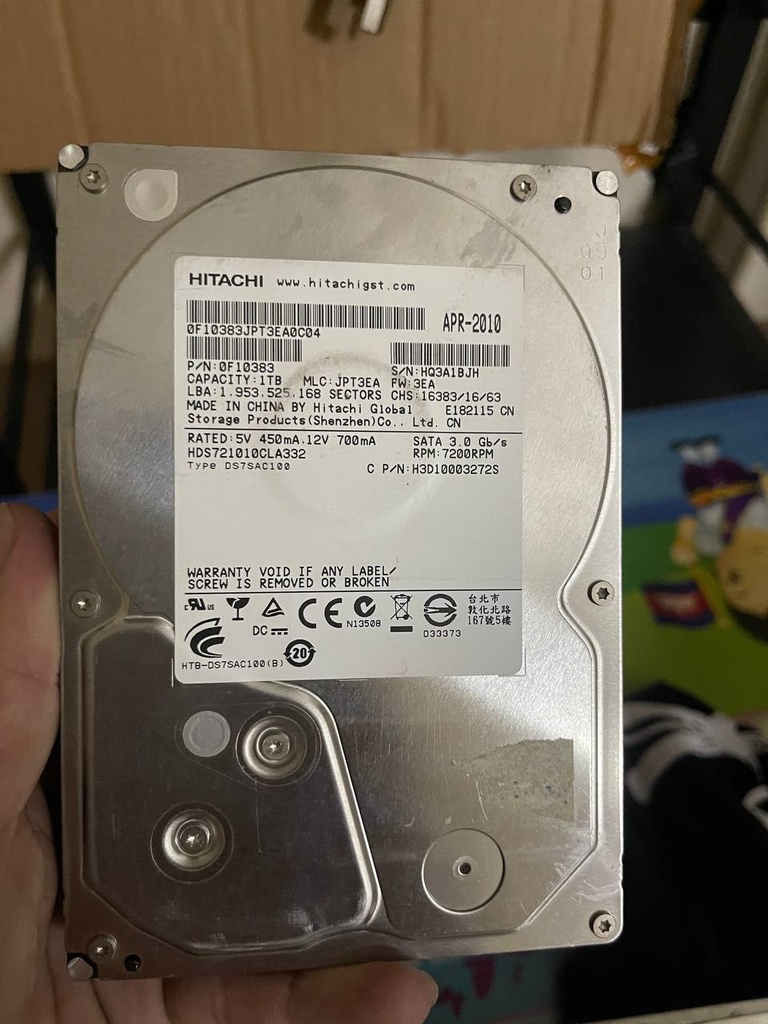 Hitachi HDD 3.5' 1TB