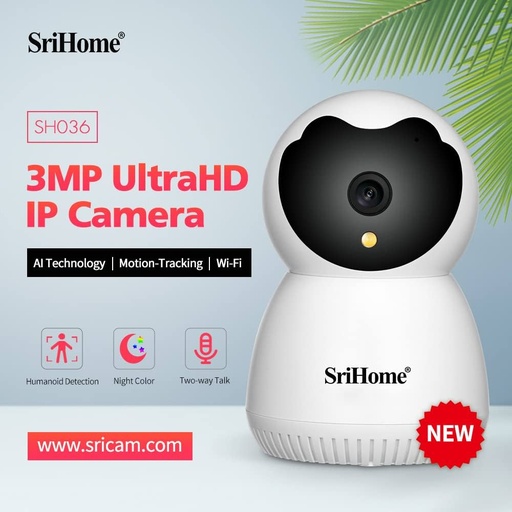 SriCam SH036 3MB Camera Security