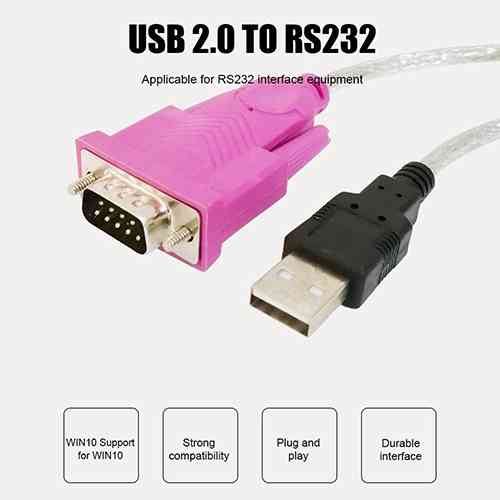 USB 2.0 to RS232 Cable 1.5M