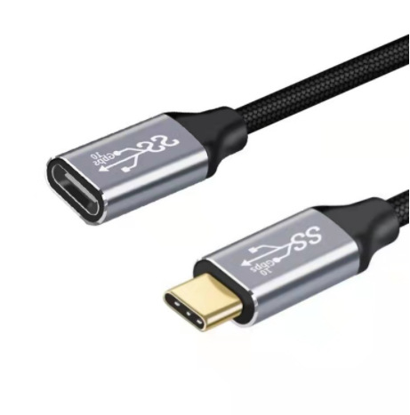 TypeC female to TypeC male Cable 1.5 meters