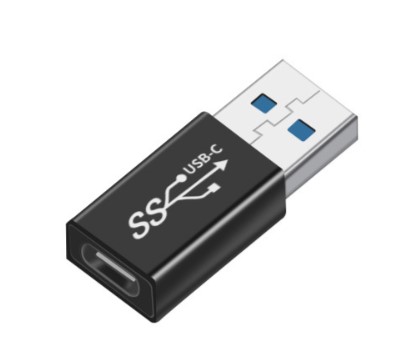 OTG - TYPE-C female to USB male straight adapter