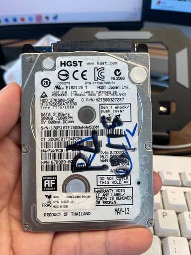 HGST HDD 2.5inch 500GB