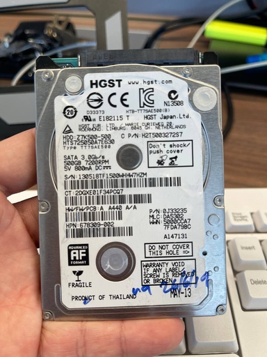 HGST HDD 2.5inch 500GB 01